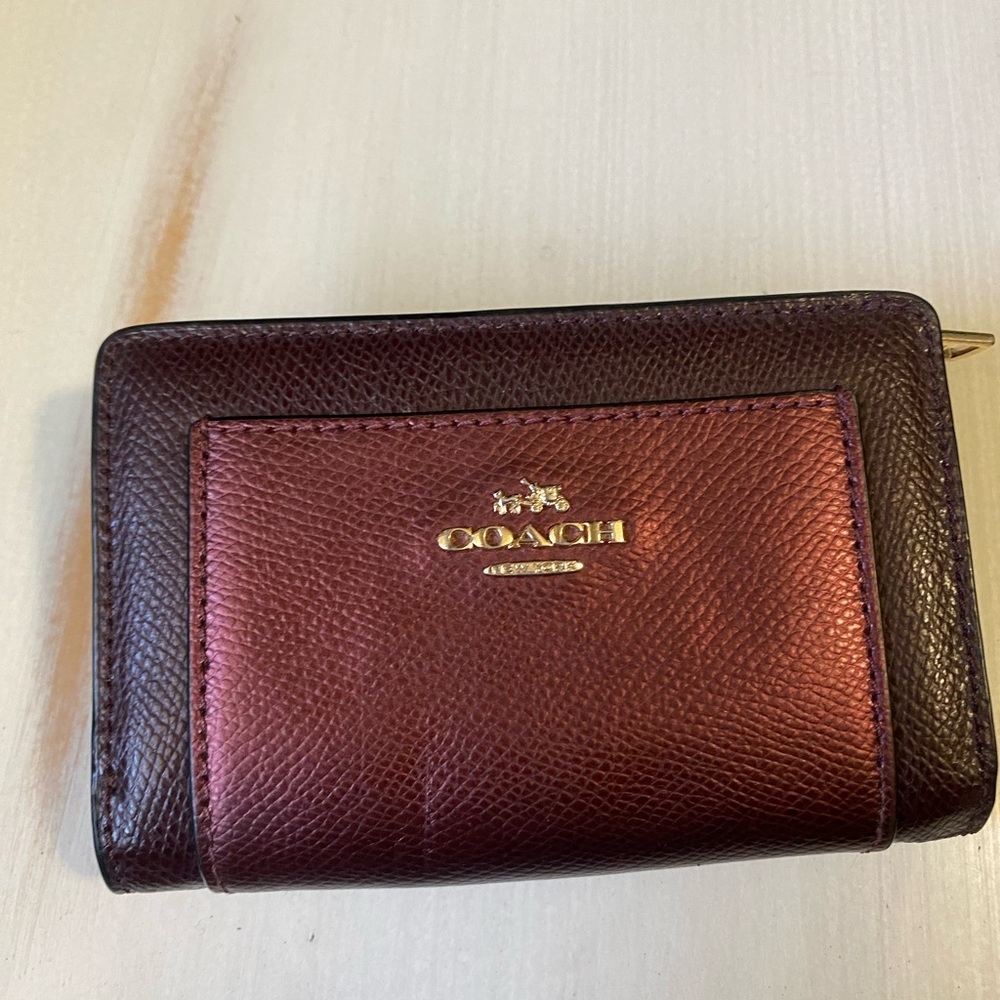 Coach medium wallet.